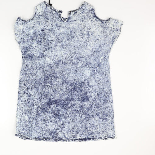 Select Womens Blue   A-Line  Size 14