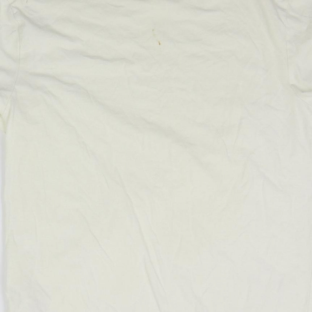 Topman Mens White    T-Shirt Size M  - washable mark