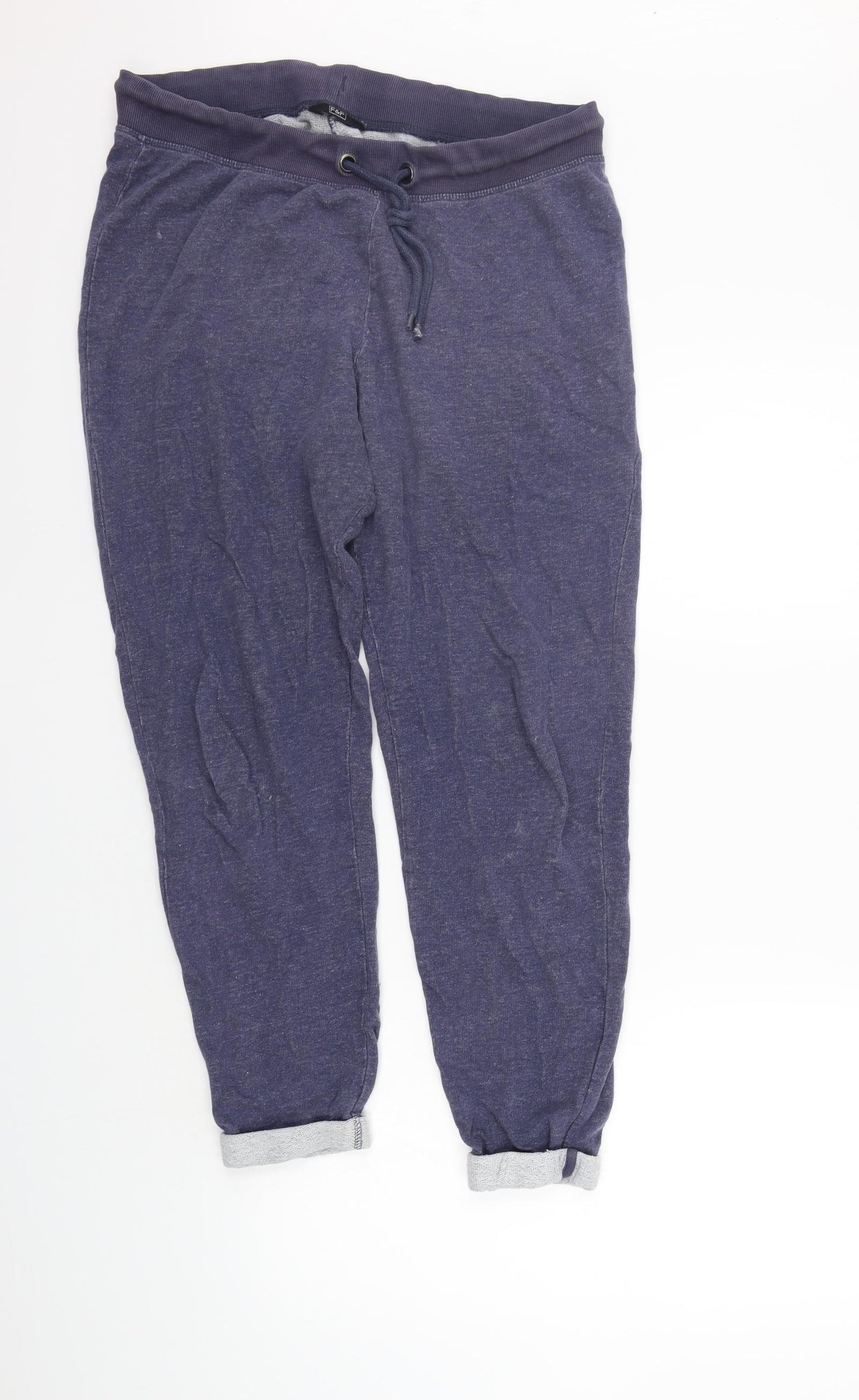F&F Womens Blue   Jegging Trousers Size 14 L24 in