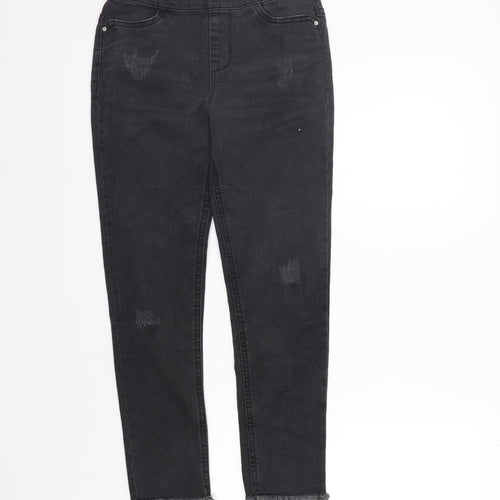 deniem co Girls Grey   Jegging Jeans Size 9-10 Years