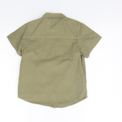 Matalan Girls Green   Basic Button-Up Size 6 Years