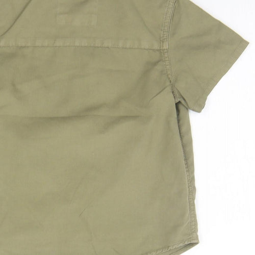 Matalan Girls Green   Basic Button-Up Size 6 Years