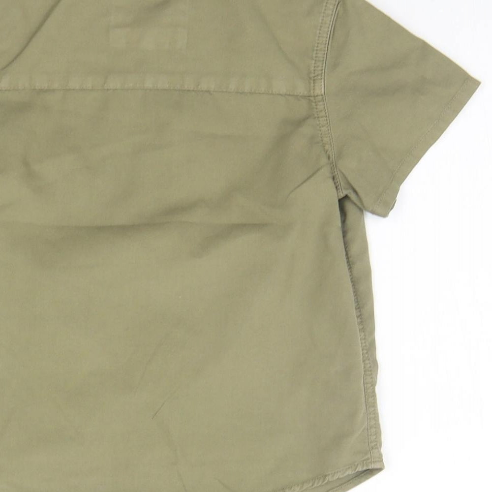 Matalan Girls Green   Basic Button-Up Size 6 Years