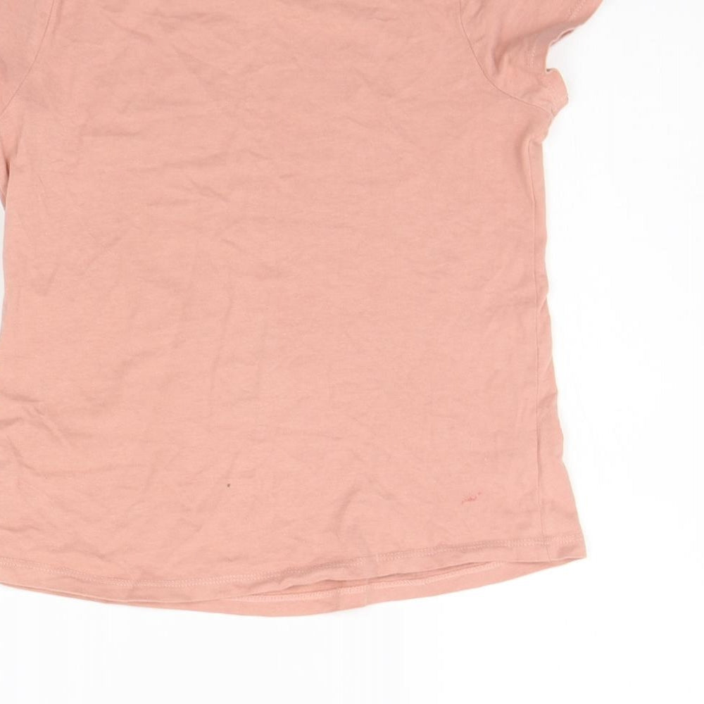 George Girls Beige   Basic T-Shirt Size 10-11 Years