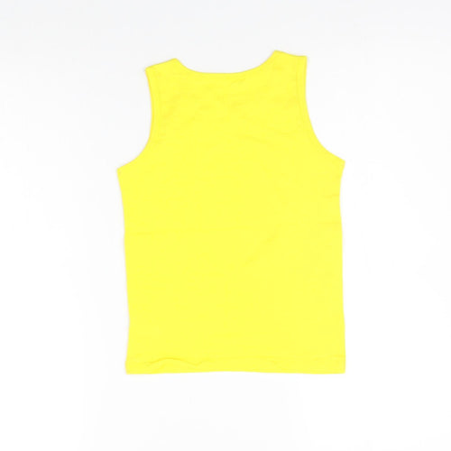 George Girls Yellow   Basic Tank Size 5-6 Years