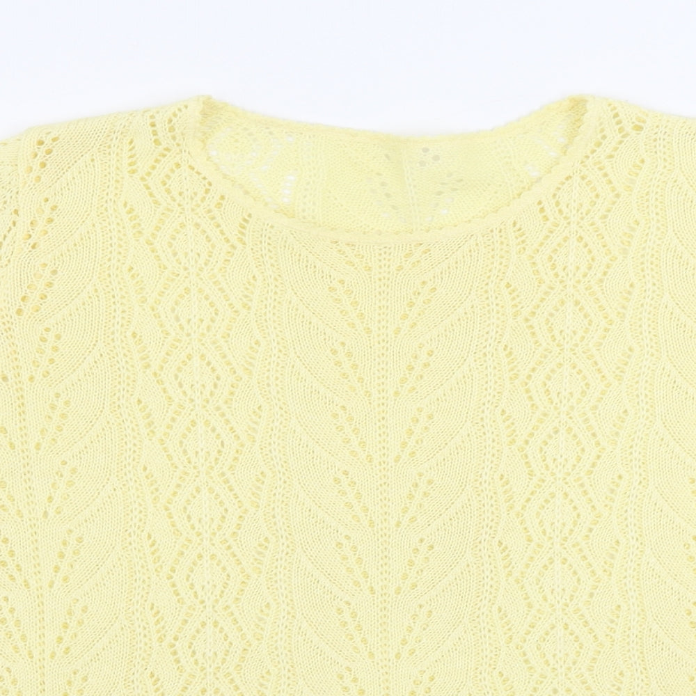 St michael       Womens Yellow   Basic T-Shirt Size 12