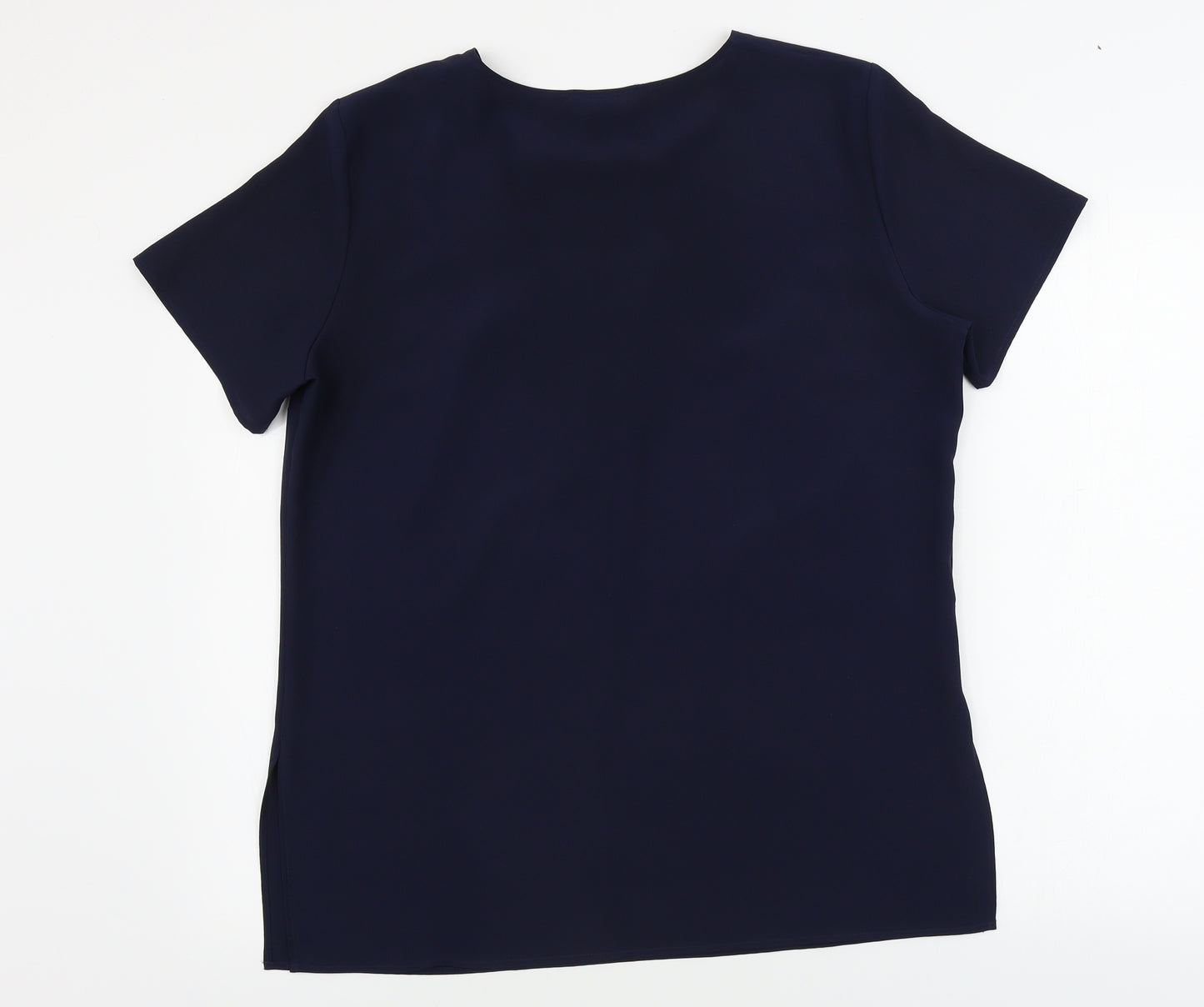 Marks and Spencer  Womens Blue   Basic Blouse Size 16