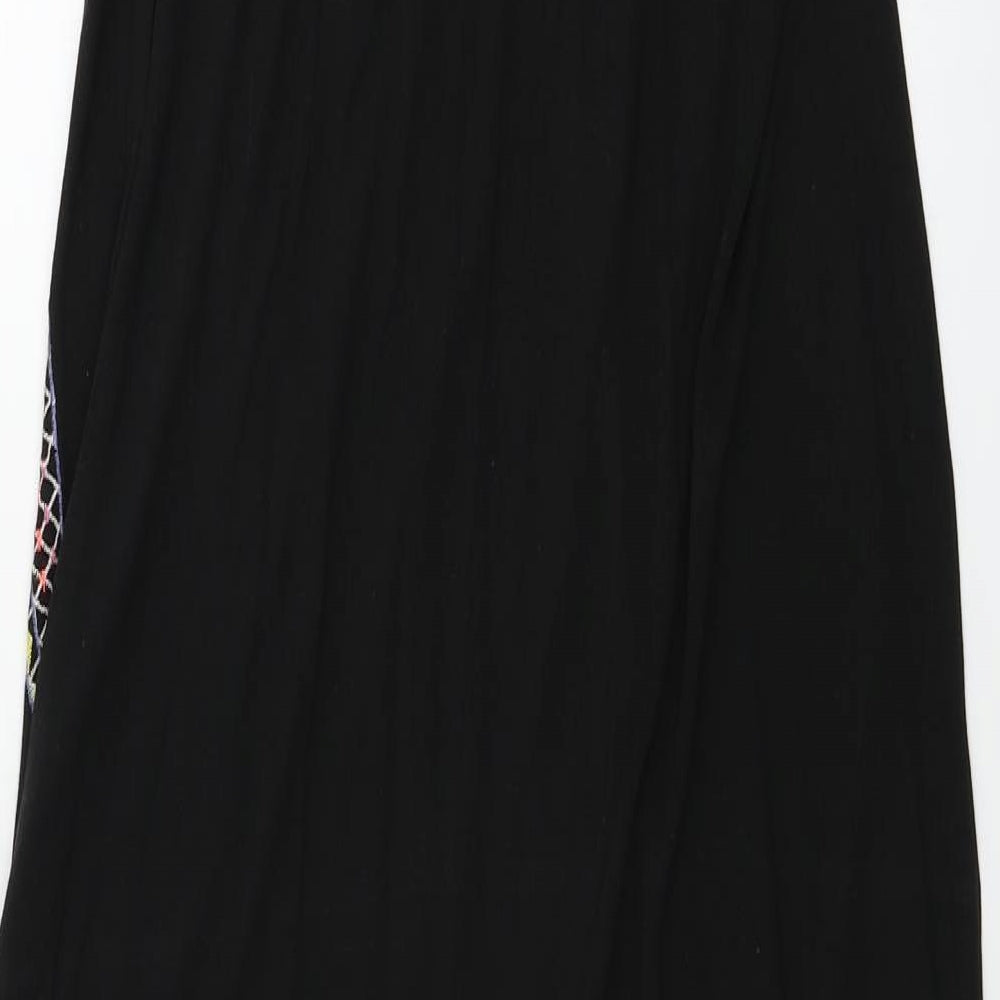 Topshop  Womens Black   A-Line  Size 10