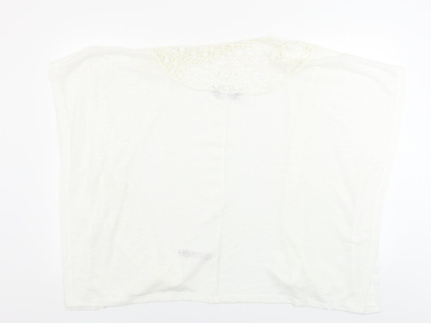 Dorothy Perkins  Womens White   Cardigan Jumper Size L