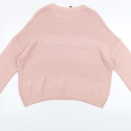 H&M  Womens Pink   Pullover Jumper Size L
