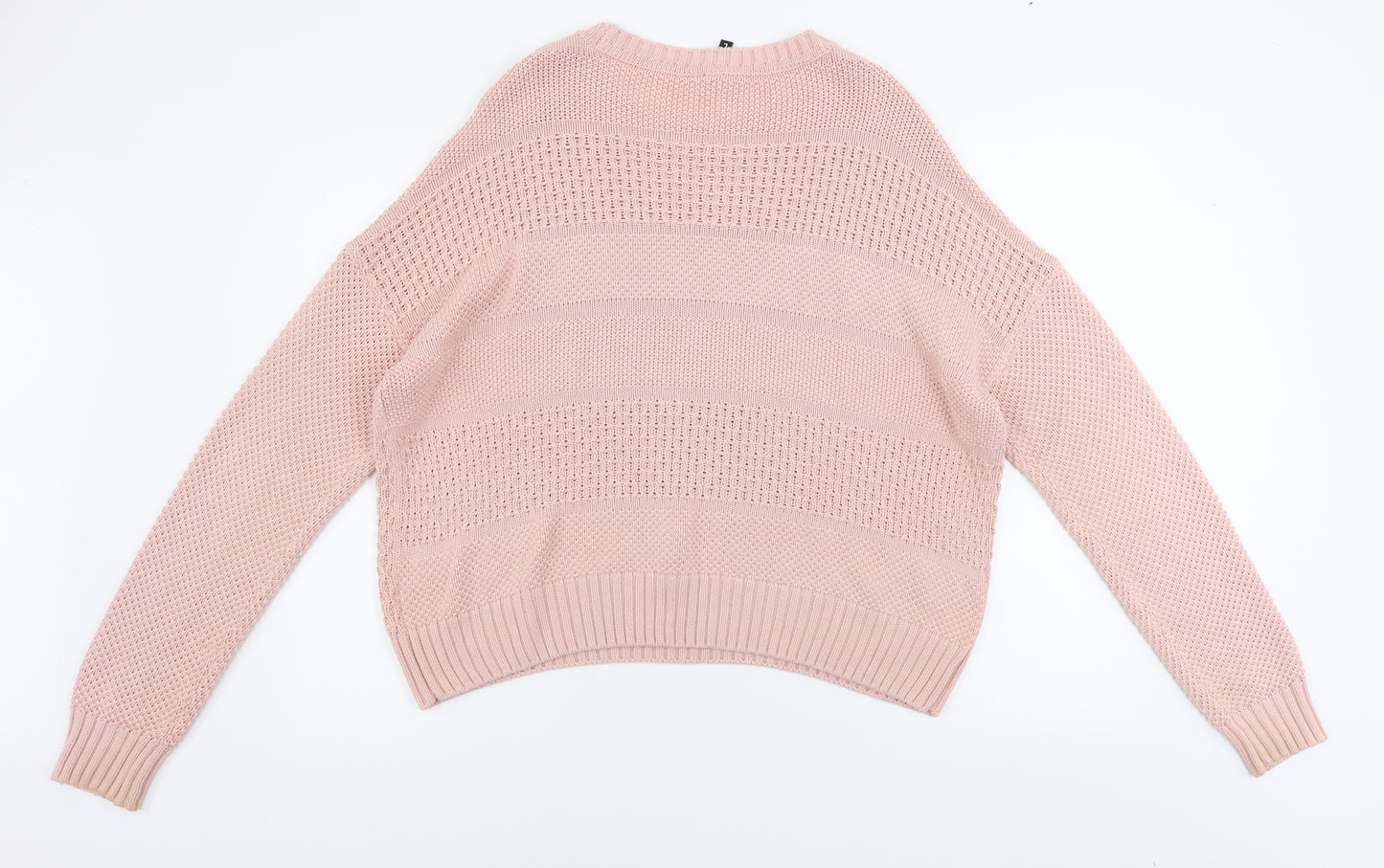 H&M  Womens Pink   Pullover Jumper Size L