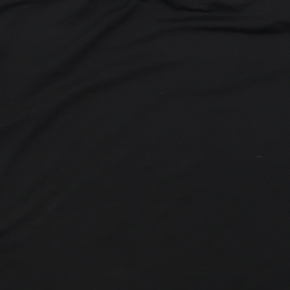 WORKOUT     Womens Black   Basic T-Shirt Size 6