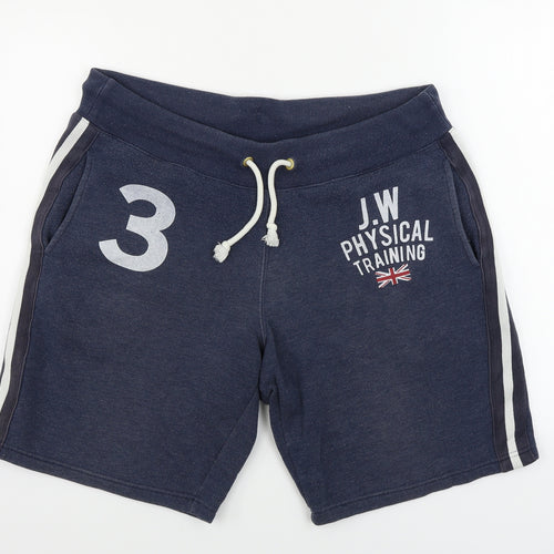 Jack Wills  Mens Blue   Sweat Shorts Size L