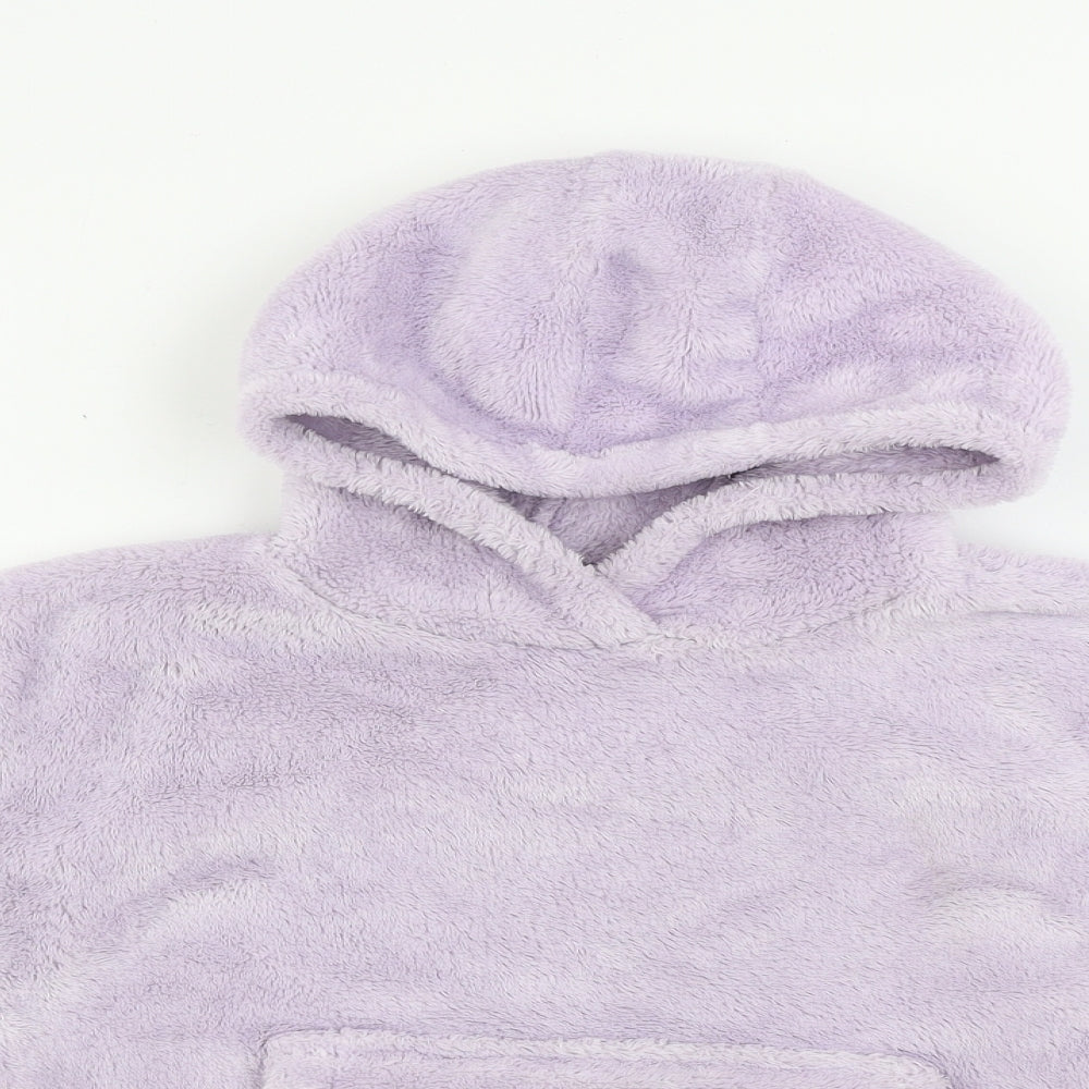 NEXT  Girls Purple   Pullover Hoodie Size 5 Years