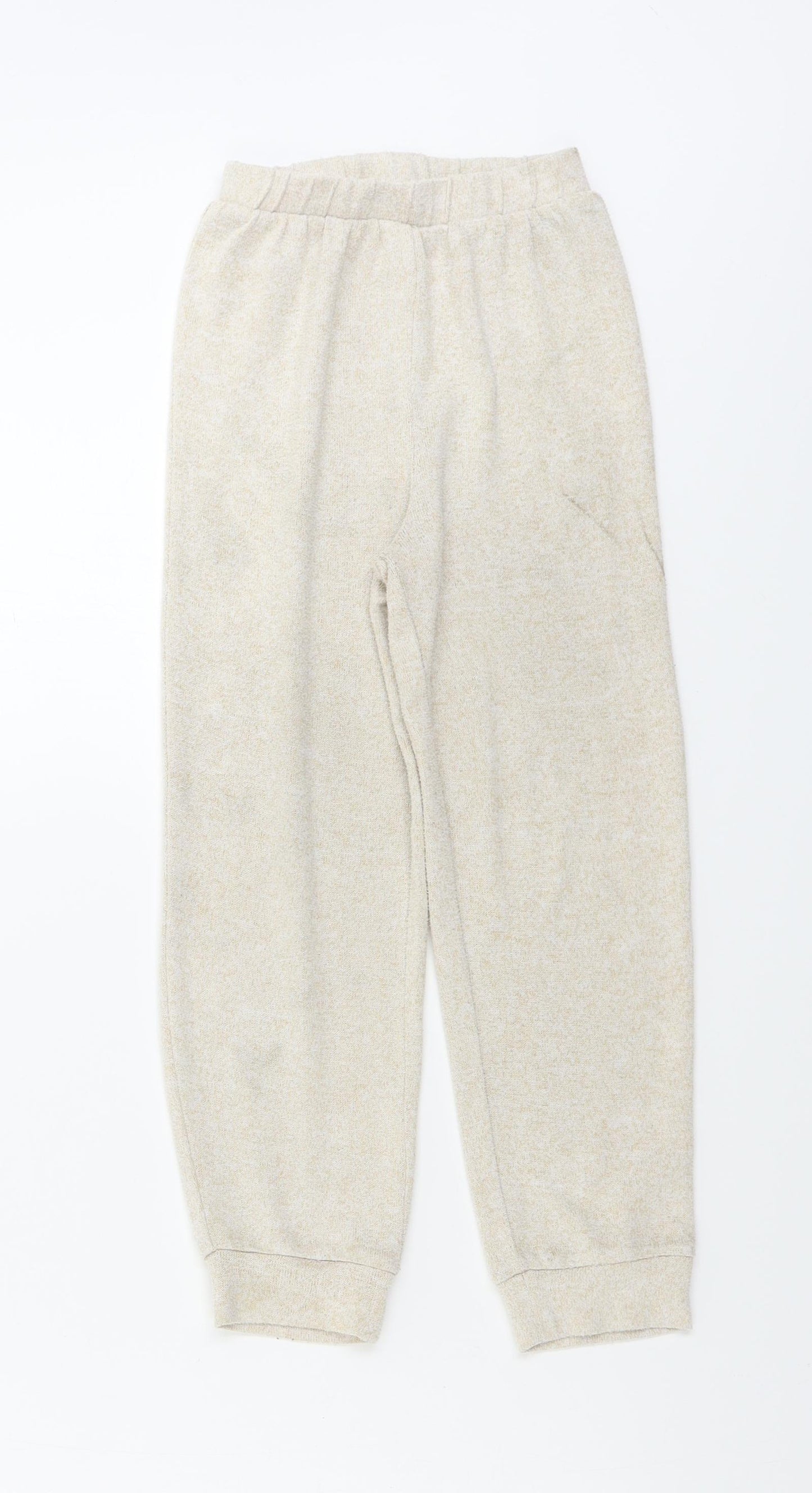TU Girls Beige   Sweatpants Trousers Size 6-7 Years