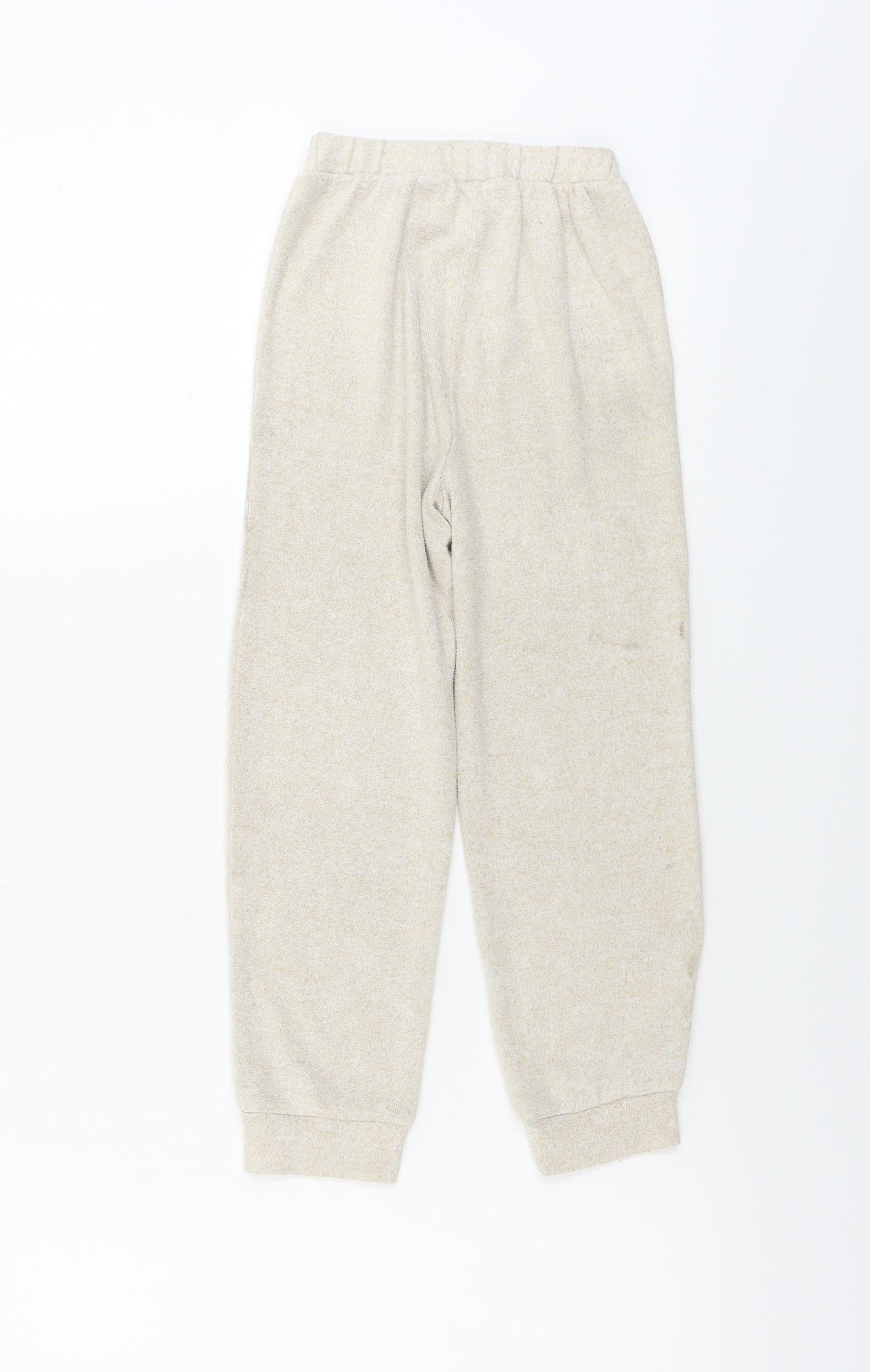 TU Girls Beige   Sweatpants Trousers Size 6-7 Years