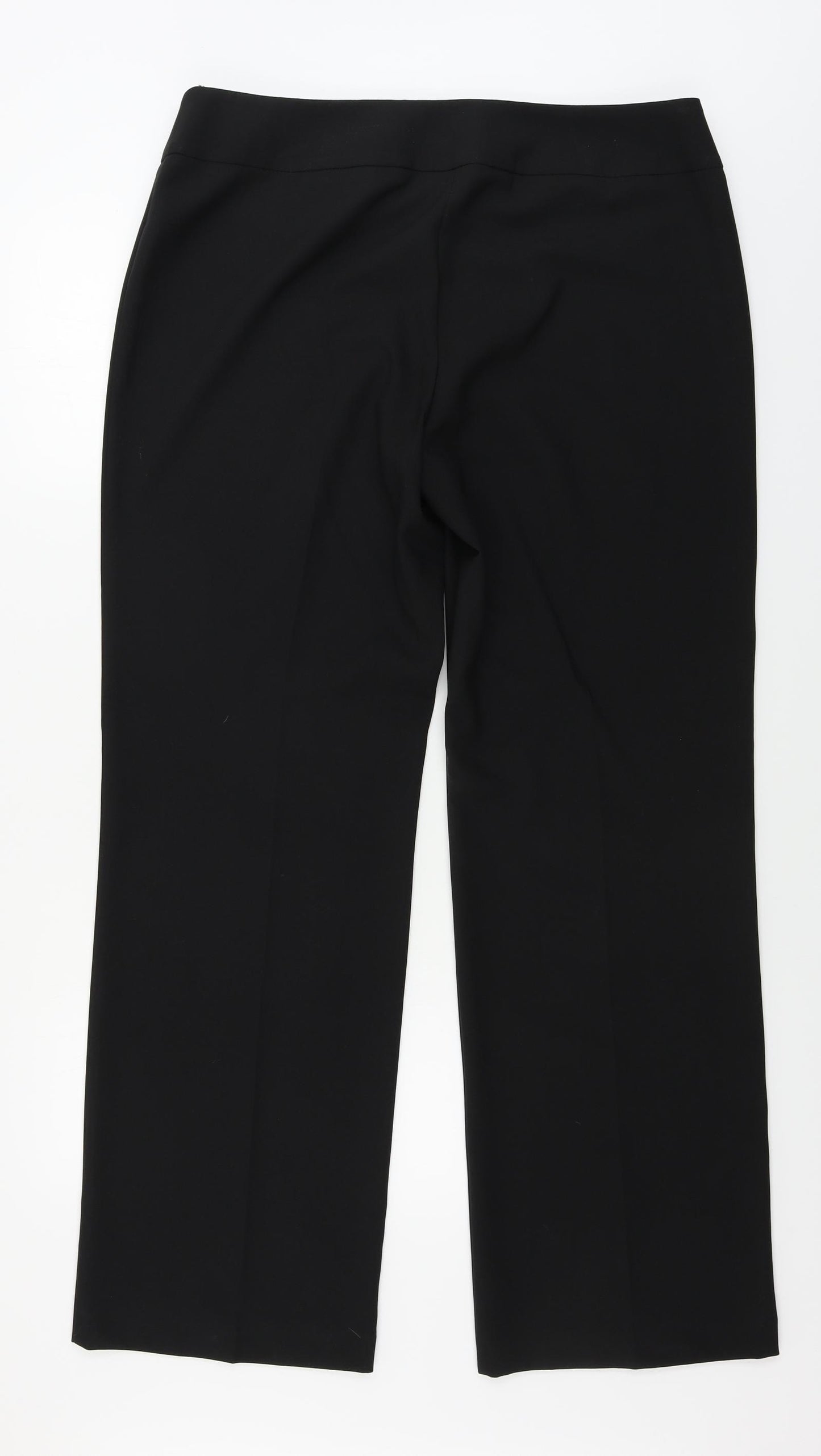 George Womens Black   Trousers  Size 16 L28 in