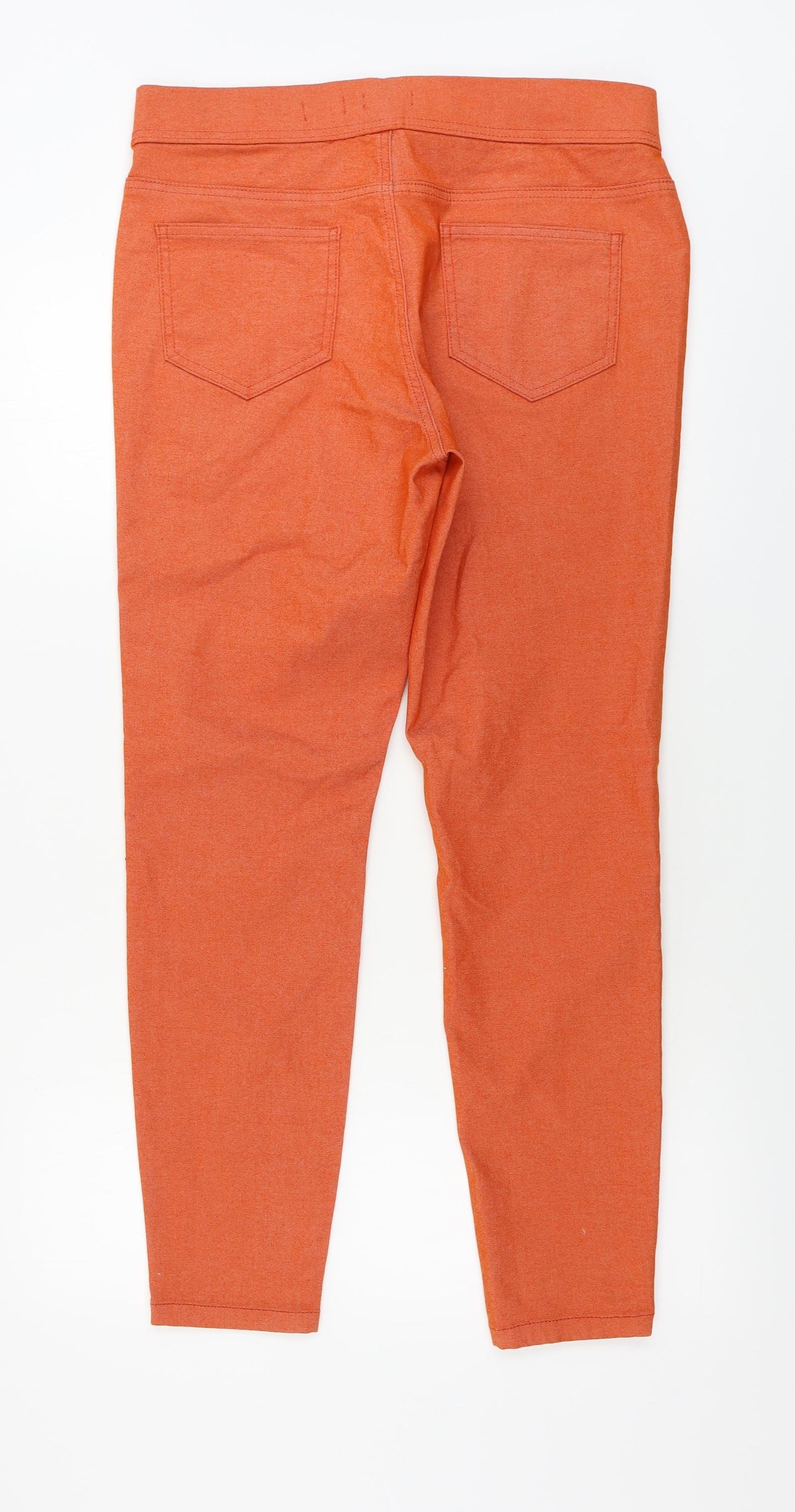 TU Womens Orange   Trousers  Size 16 L27 in