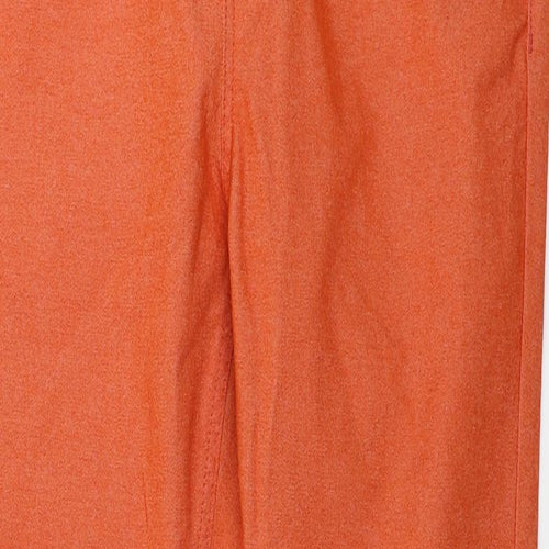 TU Womens Orange   Trousers  Size 16 L27 in