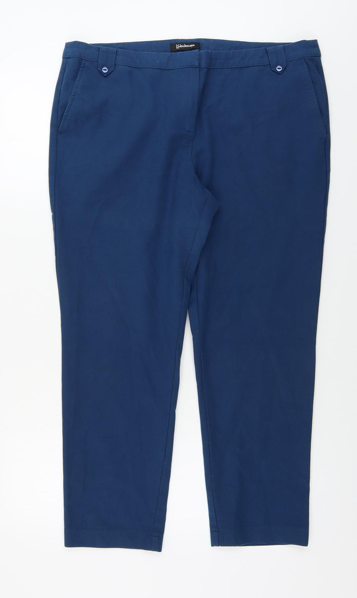 Kaleidoscope Womens Blue Trousers Size 36 in L24 in