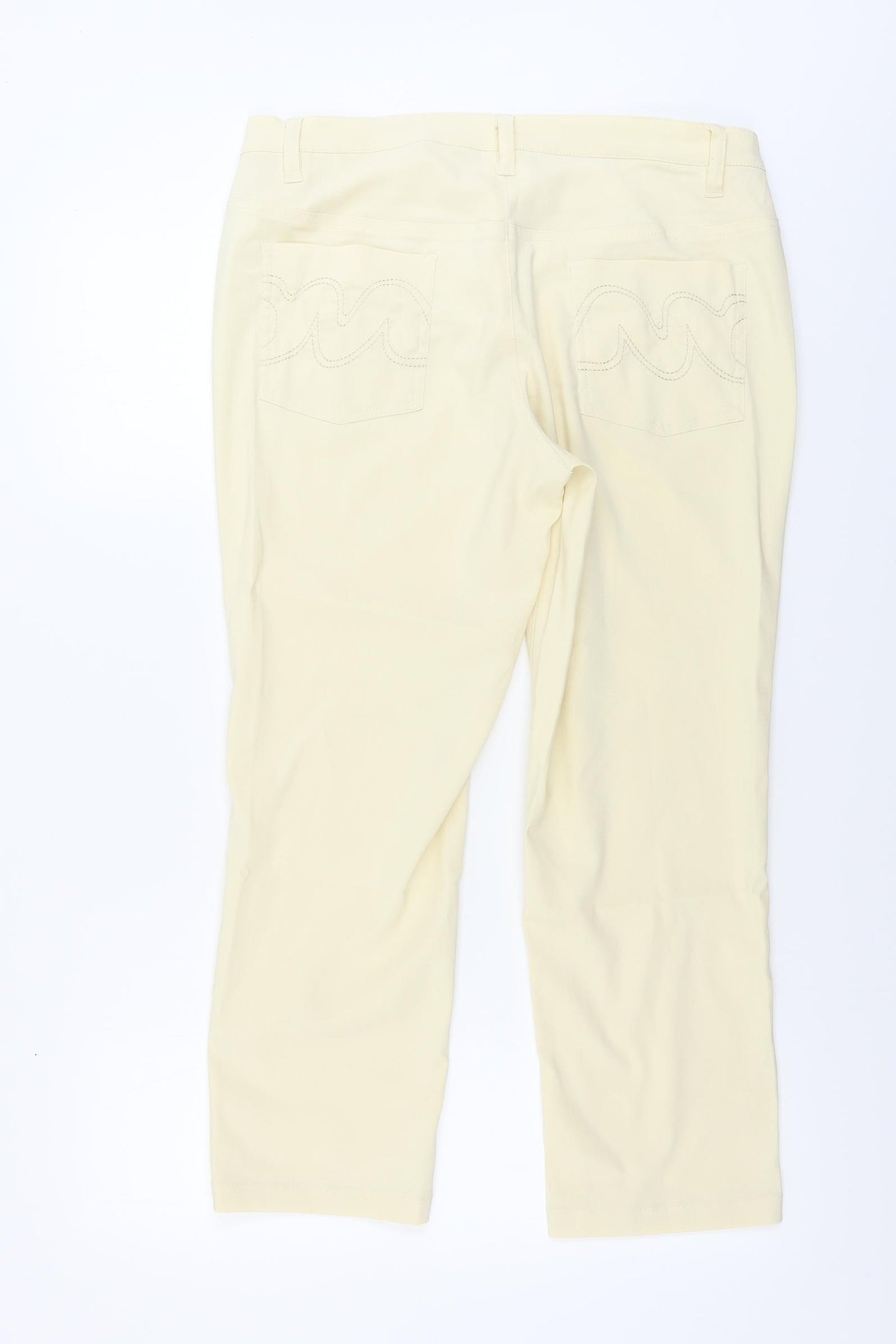 BPC    Womens Ivory   Trousers  Size 16 L23 in