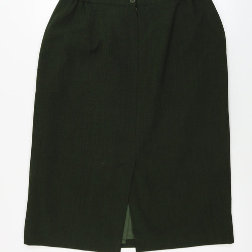 Eastex  Womens Green   A-Line Skirt Size 16