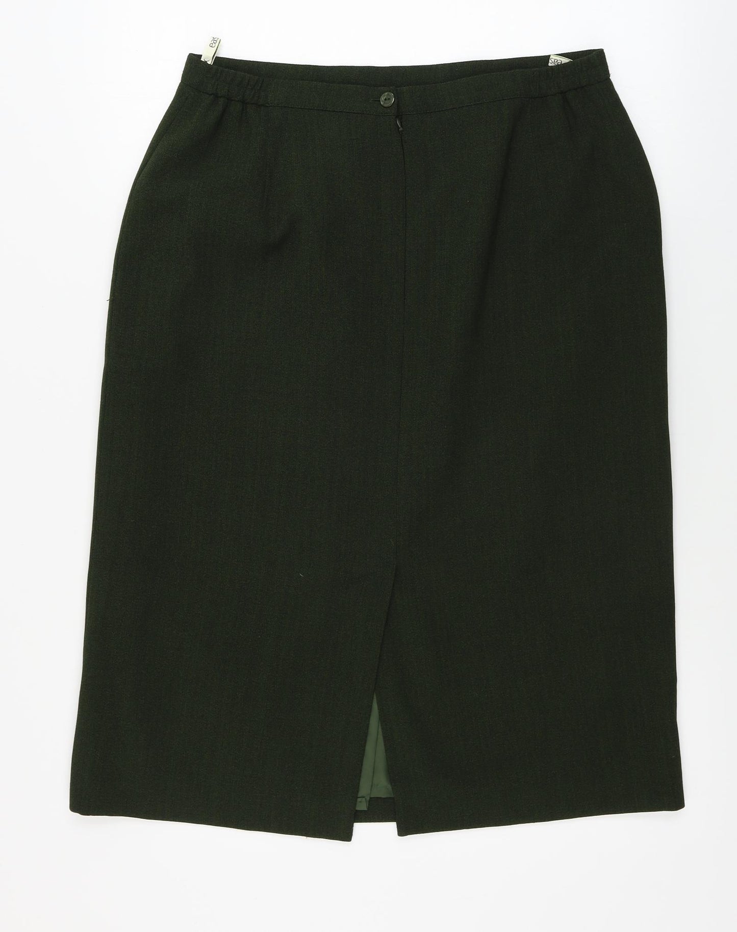Eastex  Womens Green   A-Line Skirt Size 16