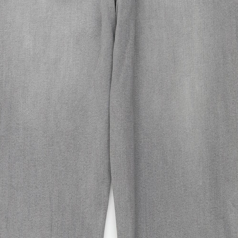 River Island  Mens Grey   Straight Jeans Size 32 in L28 in