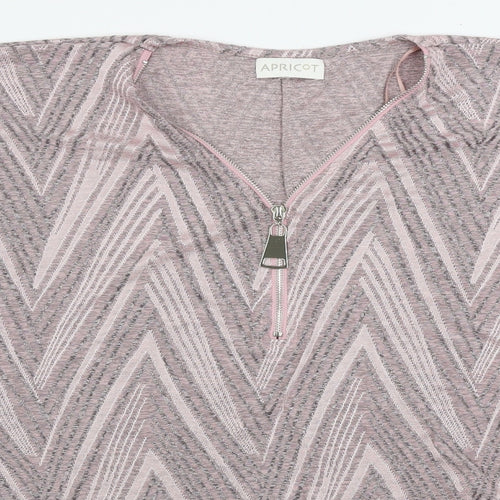 Apricot  Womens Pink   Basic Blouse Size M
