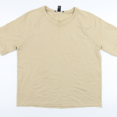 FOREVER 21 Womens Beige   Pullover Jumper Size M