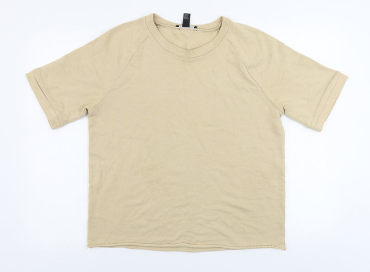 FOREVER 21 Womens Beige Pullover Jumper Size M