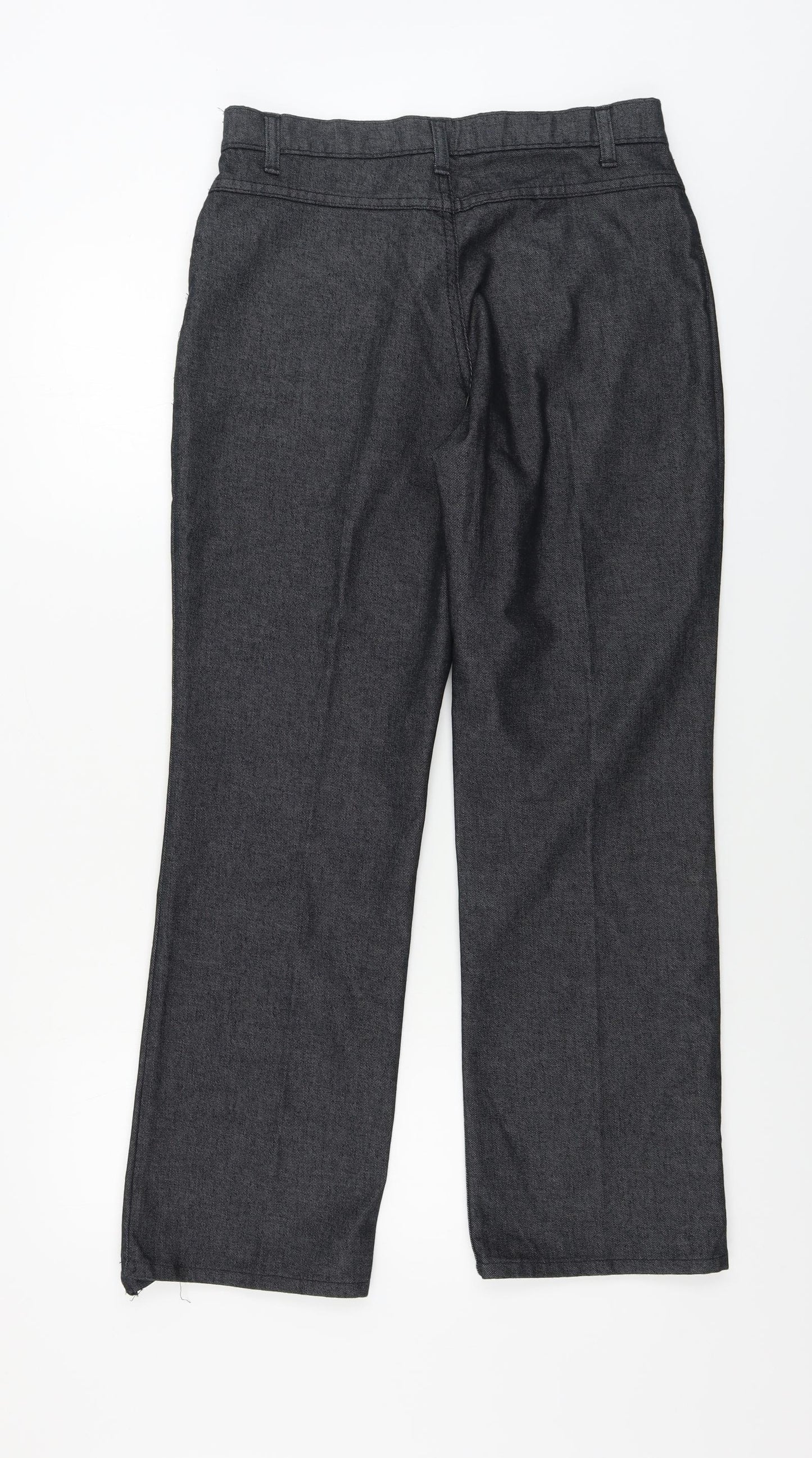 Marks and Spencer  Womens Grey   Straight Jeans Size 12 L26 in