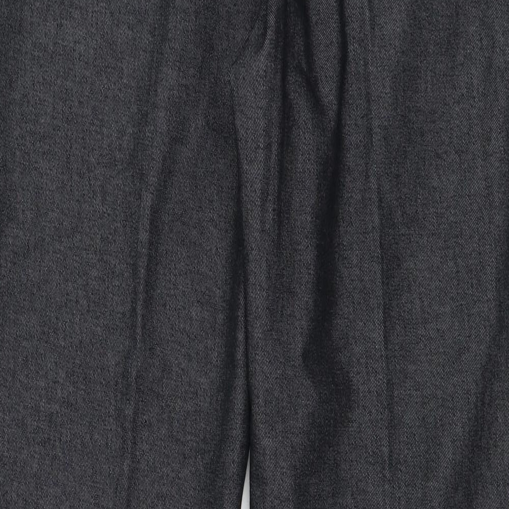 Marks and Spencer  Womens Grey   Straight Jeans Size 12 L26 in