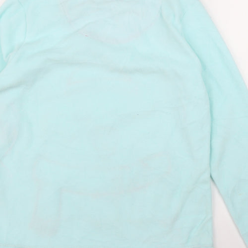 TU Womens Blue Solid  Top Pyjama Top Size 8