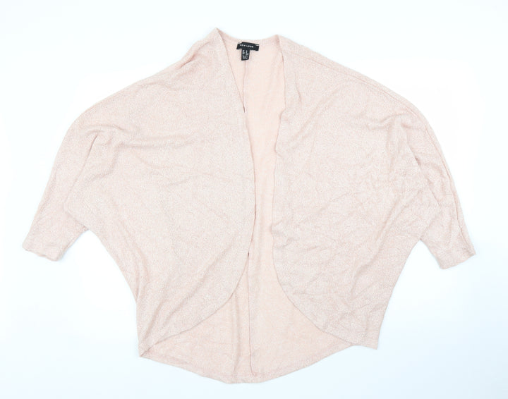 New Look Womens Pink Cardigan Jumper Size M