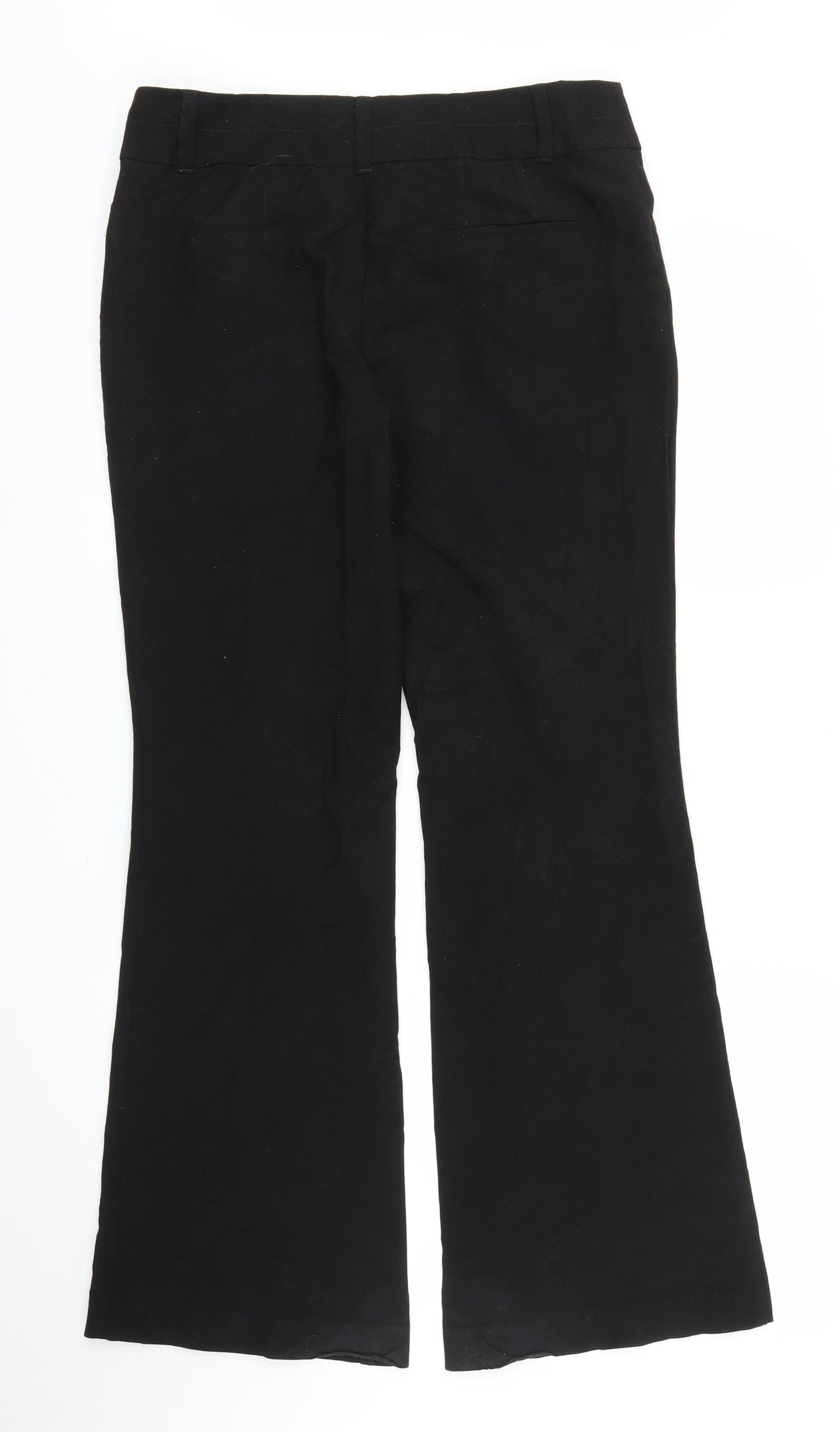 NEXT Womens Black   Trousers  Size 12 L28 in