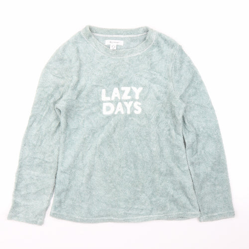 Primark Womens Green Solid  Top Pyjama Top Size XS