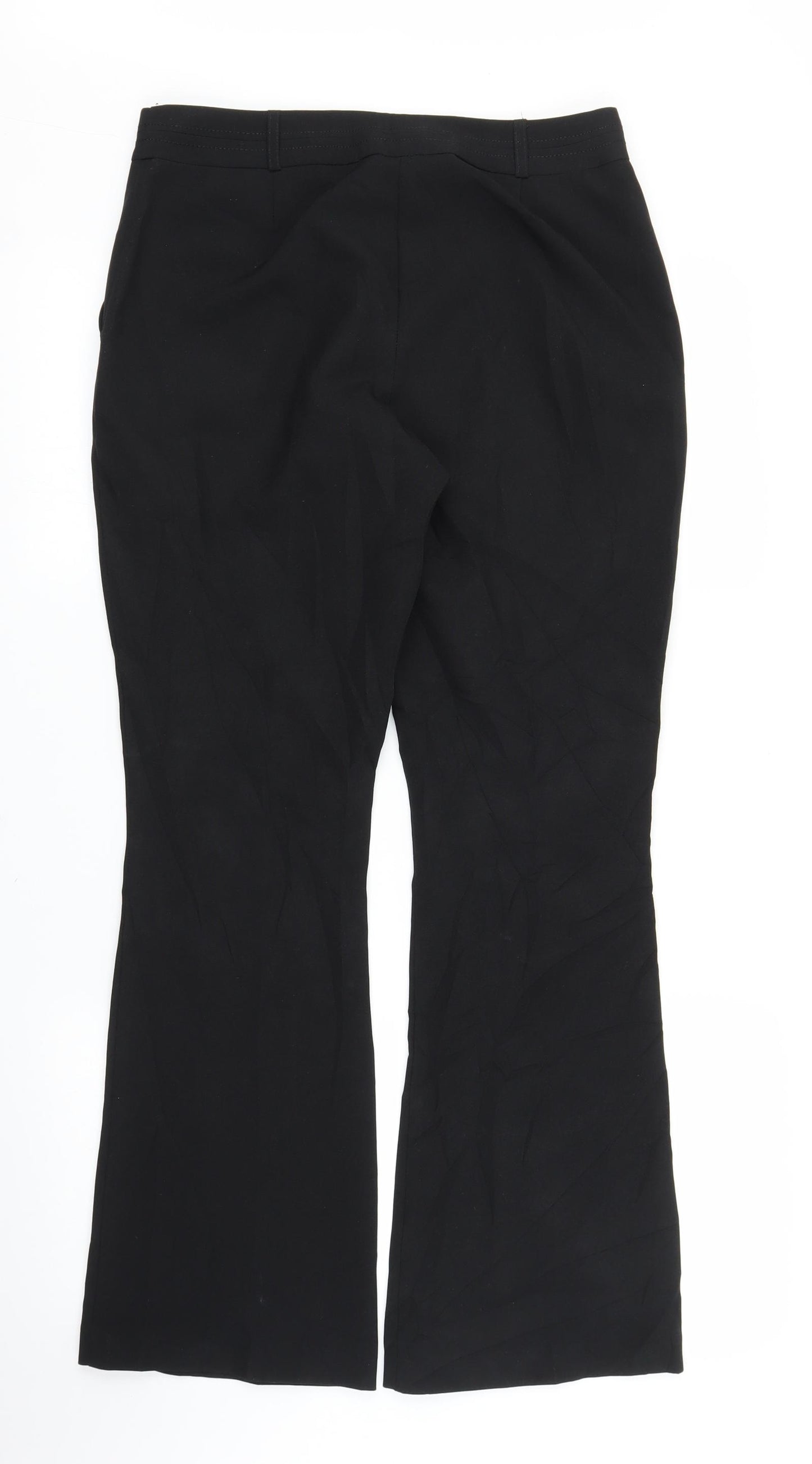 Primark Womens Black   Trousers  Size 10 L28 in