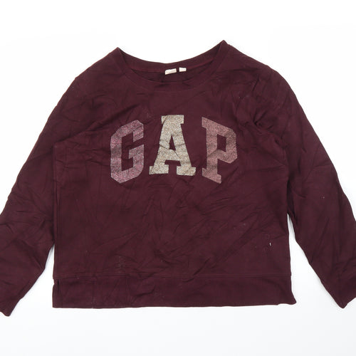Gap Womens Purple   Pullover Jumper Size M