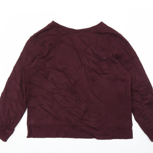 Gap Womens Purple   Pullover Jumper Size M