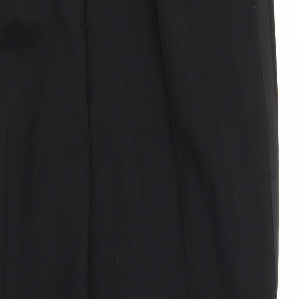 Preworn Mens Black   Trousers  Size 34 in L28 in