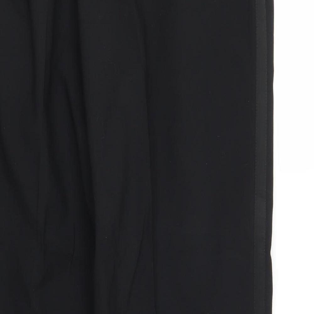 Preworn Mens Black   Trousers  Size 34 in L28 in