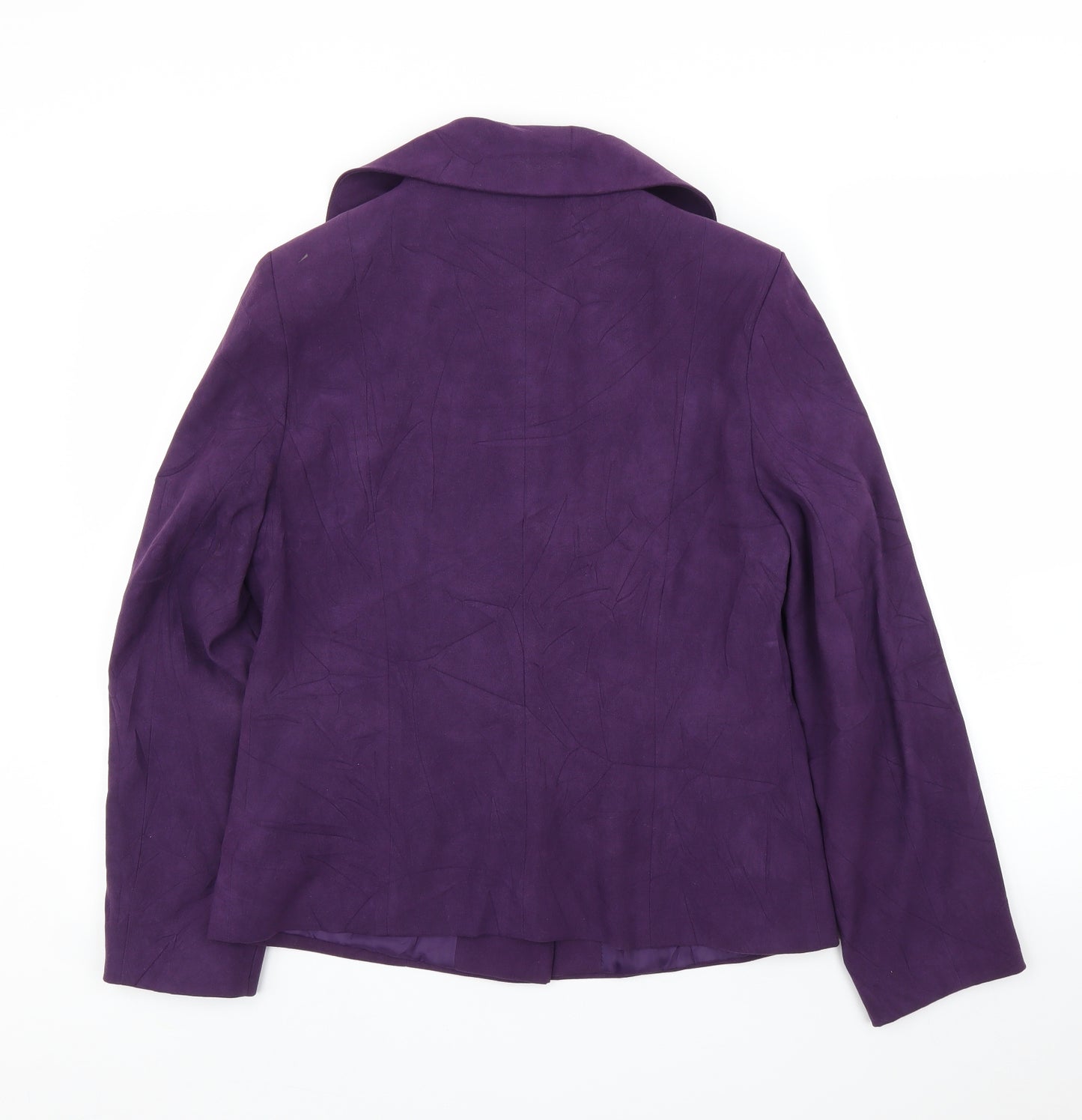 EWM Womens Purple   Cardigan Jumper Size 10