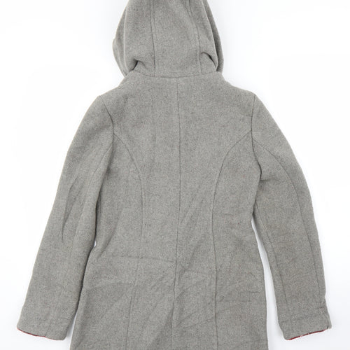 Primark Womens Grey   Overcoat Coat Size 6