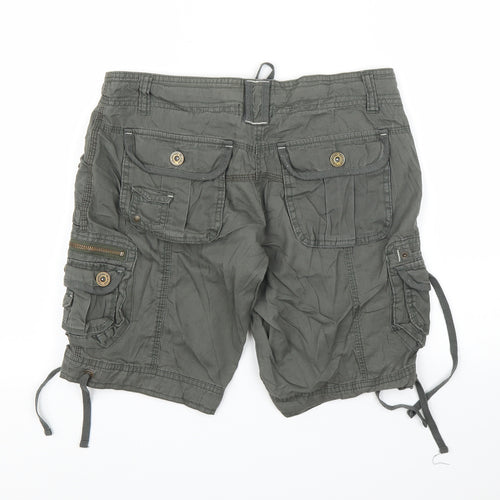 NEXT Womens Green   Cargo Shorts Size 10