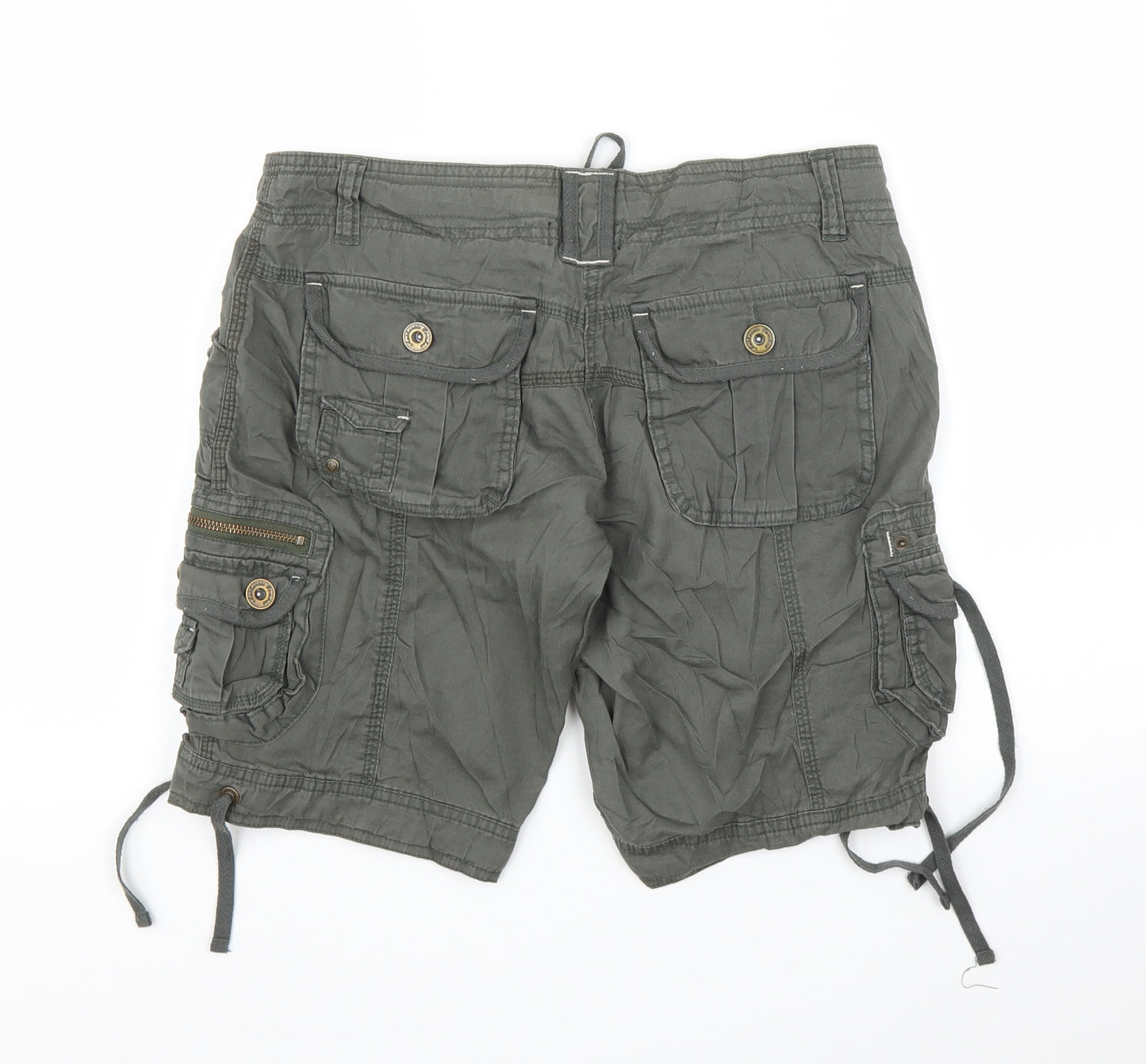 NEXT Womens Green   Cargo Shorts Size 10