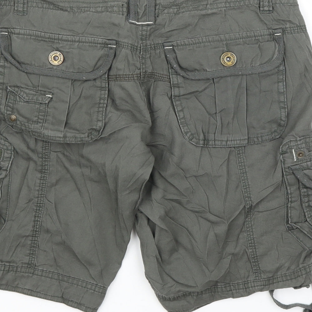 NEXT Womens Green   Cargo Shorts Size 10