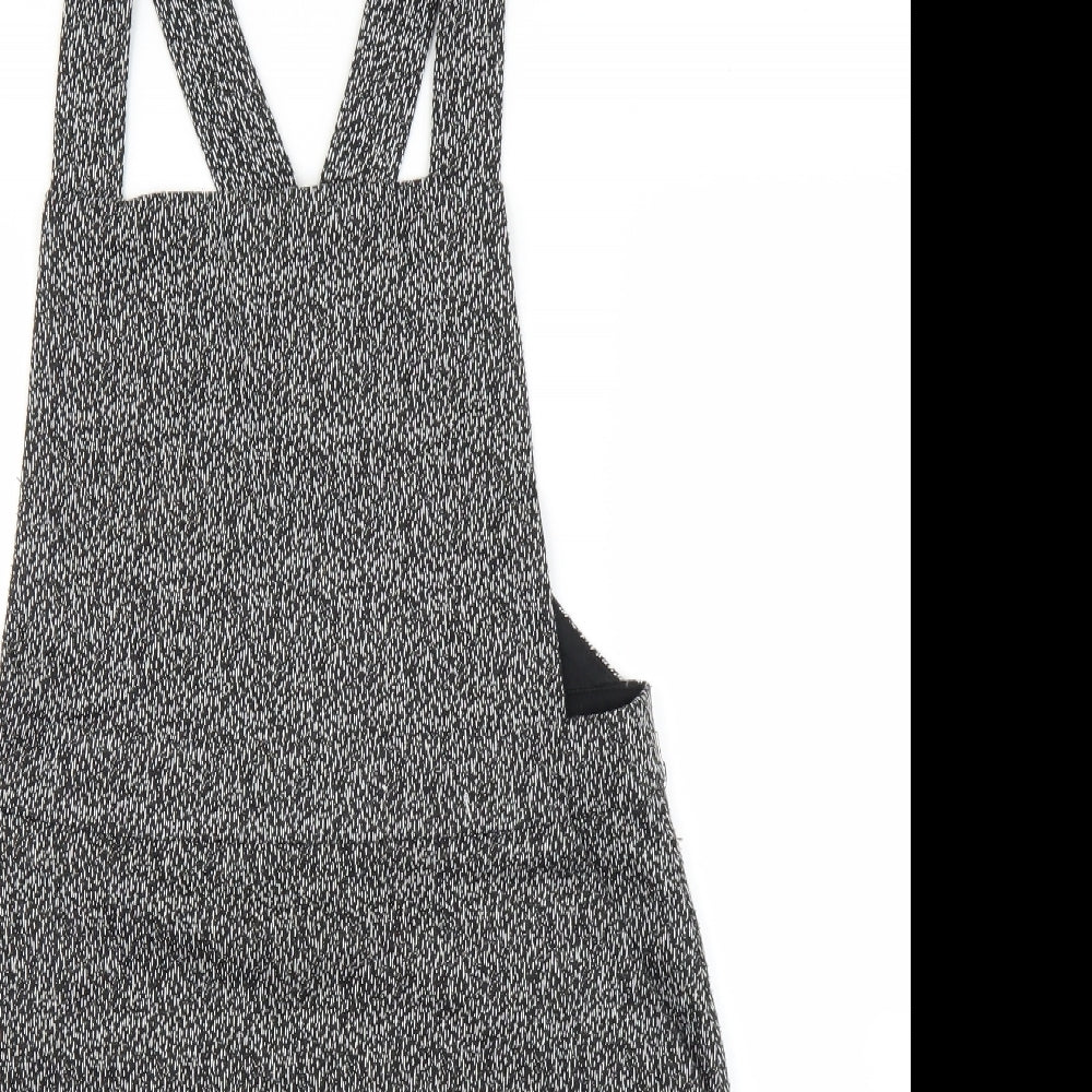 George Womens Grey   Pinafore/Dungaree Dress  Size 14