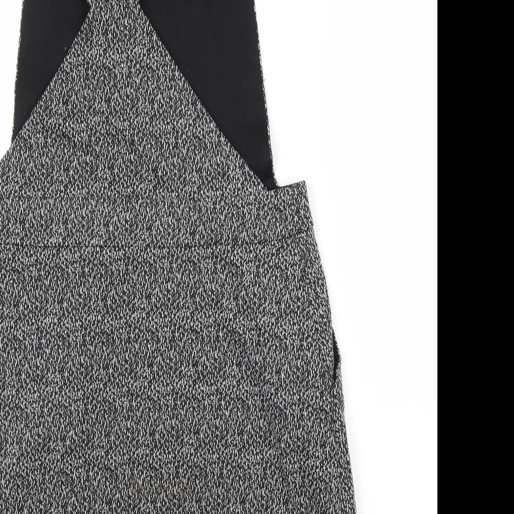 George Womens Grey   Pinafore/Dungaree Dress  Size 14