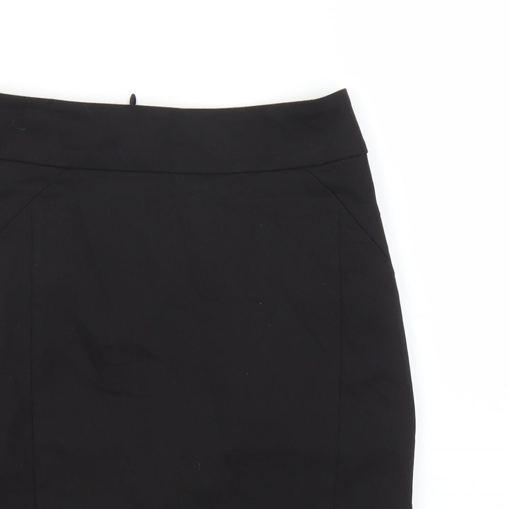 H&M Womens Black   Straight & Pencil Skirt Size 8